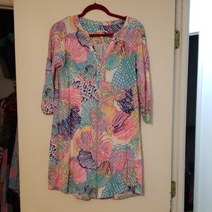 Lilly Pullitzer EUC Ali V Neck Dress
